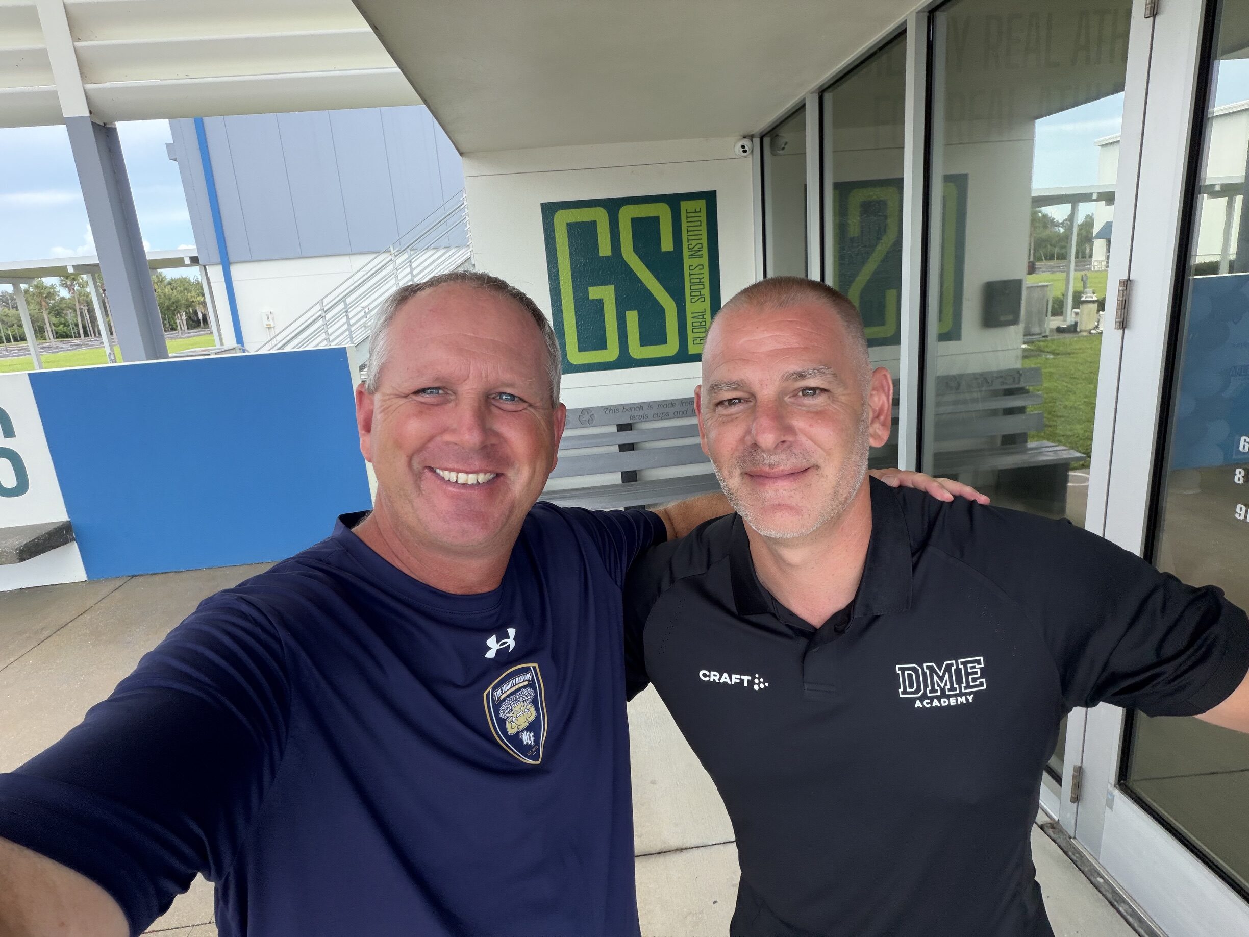 College coaches on campus